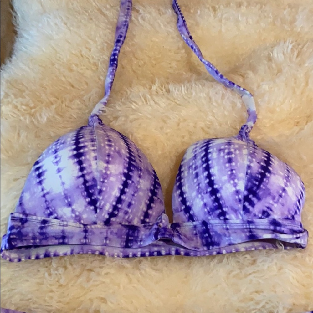 Red Camel purple bikini top and bottom